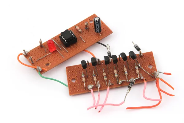 Elektronische circuit bord — Stockfoto