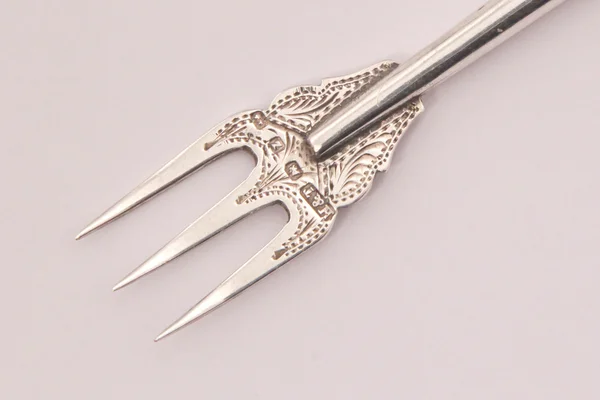 hallmarked gümüş turşu çatal