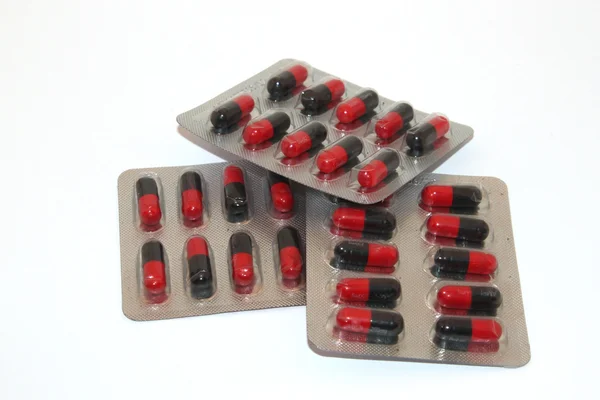 Drugs in a blister pack — Stockfoto