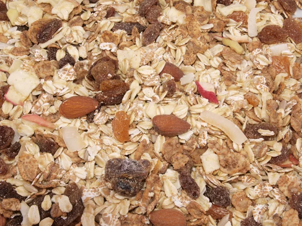 Organische muesli — Stockfoto