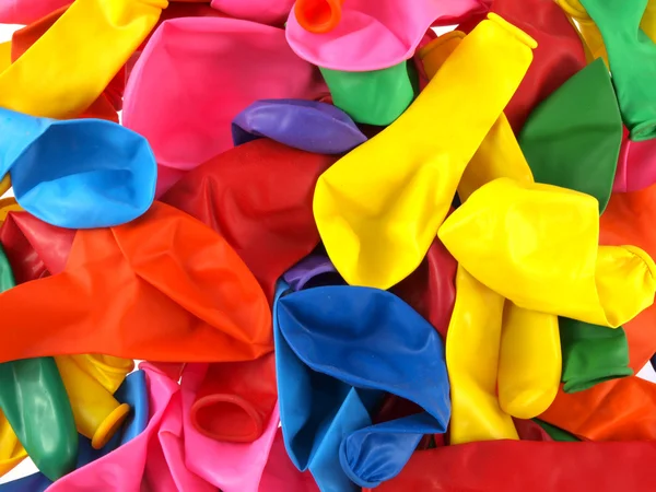 Close up of colourfull party balloons — Stock Photo, Image