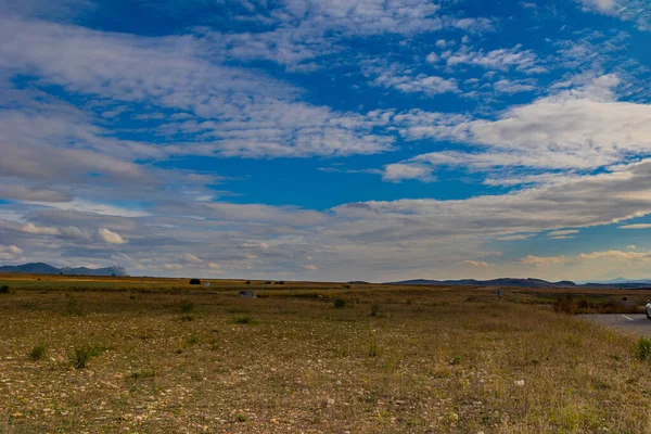 Vacker Lugn Höst Bergslandskap Från Aragon Spanien — Stockfoto