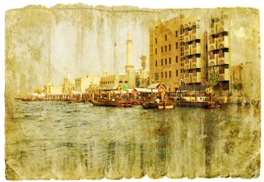 Dubai - retro tarzı resim