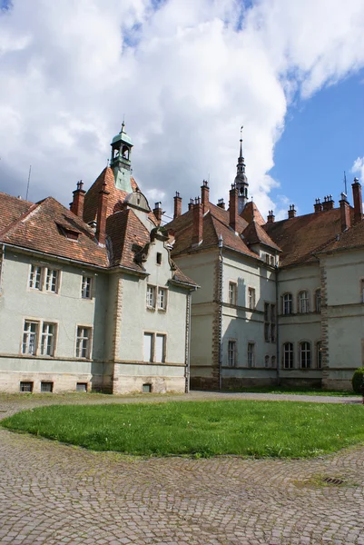 Hunting castle of Count Schonborn in Carpaty — Stock Photo, Image