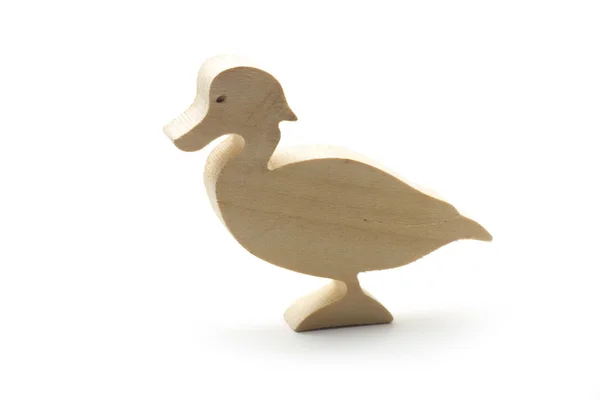 Pato de madeira — Fotografia de Stock