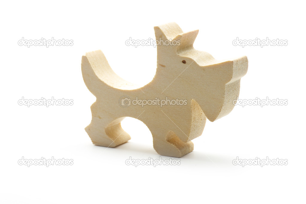 Wooden dog