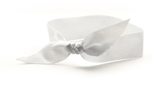 Bow silver — Stock Photo, Image