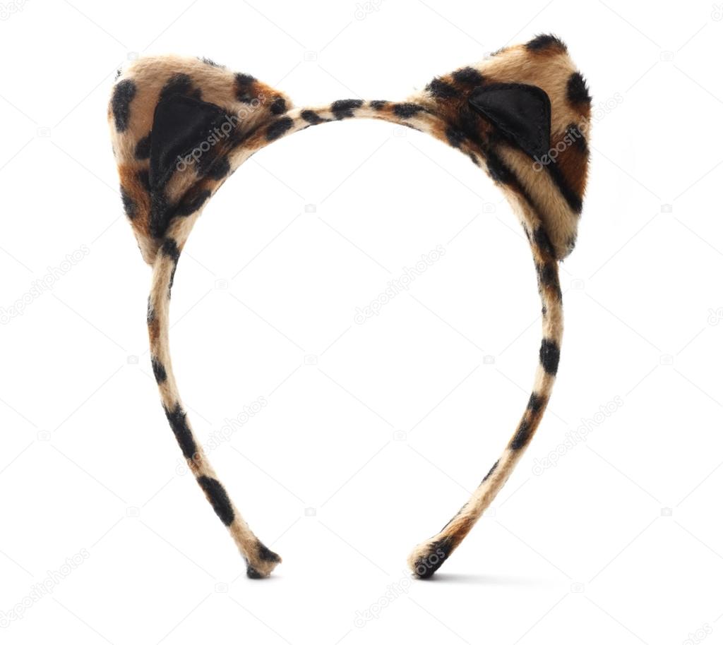 Leopard hairband