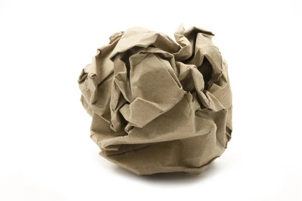 Recyclage boule de papier — Photo