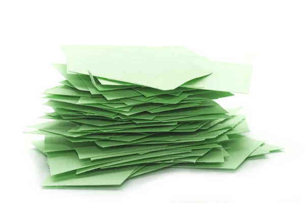 Pile of paper scrap — Stock Photo, Image