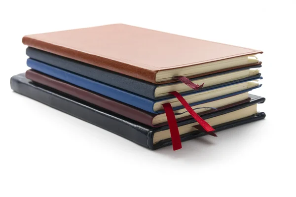 Stack of diaries — Stock Photo, Image