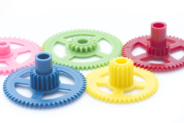 Multicolour cog — Stock Photo, Image