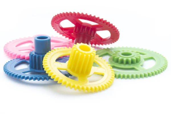 Multicolour cog — Stock Photo, Image