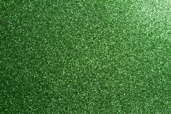 Green glitter — Stock Photo, Image