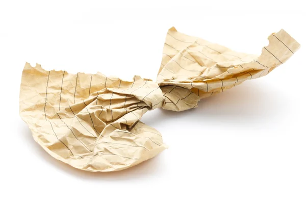 Recyclage papillon de papier — Photo