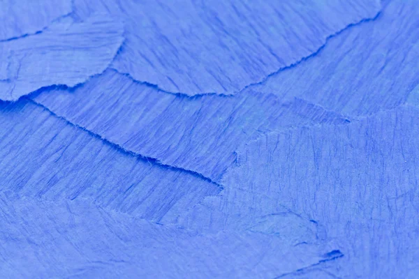 Papel crepé azul —  Fotos de Stock