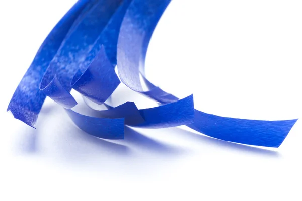 Blue ribbon — Stock Photo, Image