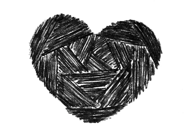 Doodle heart — Stock Photo, Image