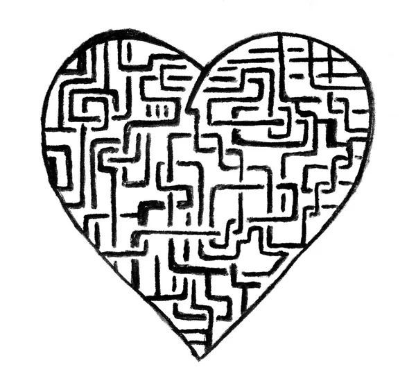 Doodle corazón —  Fotos de Stock