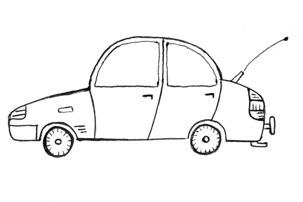 Cartoni animati auto — Foto Stock