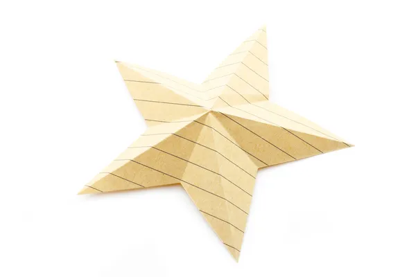 Origami hvězda — Stock fotografie