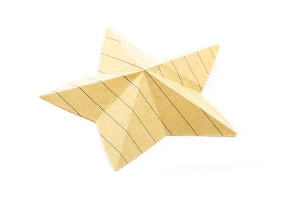 Origami hvězda — Stock fotografie