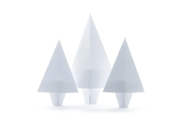 Origami árbol de navidad — Foto de Stock