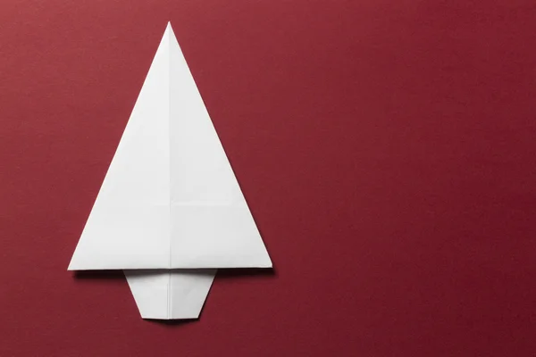 Origami albero di Natale — Foto Stock