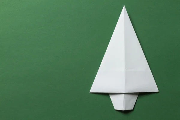 Origami albero di Natale — Foto Stock