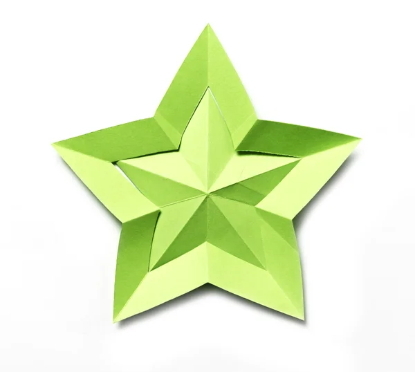 Origami estrela — Fotografia de Stock