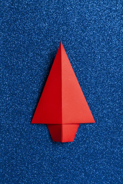 折り紙ツリー — ストック写真