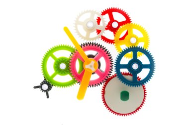 çok renkli clockwork