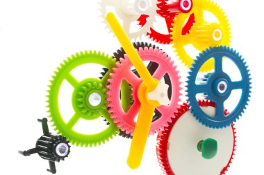 çok renkli clockwork