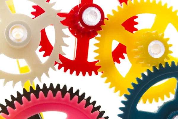 Multicolor clockwork — Stock Photo, Image