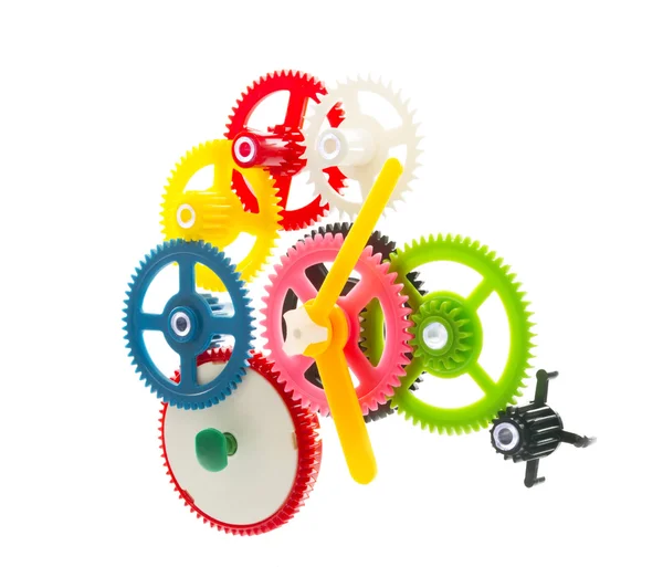 Multicolor clockwork — Stock Photo, Image