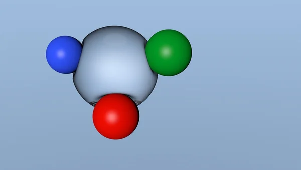 Molekül çarpışma — Stok fotoğraf
