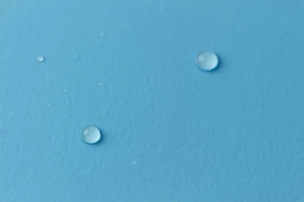 Gotas en azul — Foto de Stock