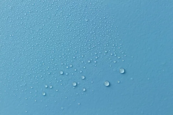 Gotas en azul — Foto de Stock