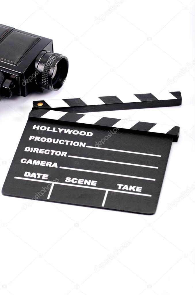 Film industry and film production concept