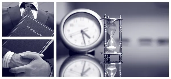 Business-Collage — Stockfoto