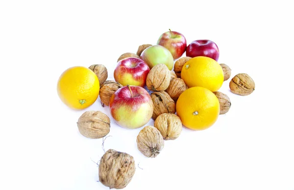 Composition from autumn fruits of a crop — Stock Photo, Image