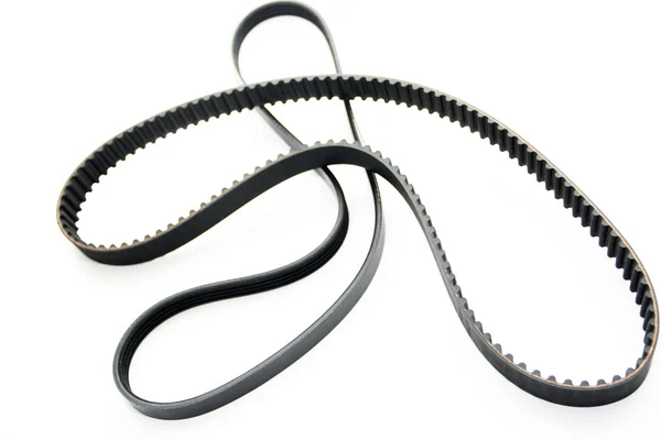 Rubber PV and gear belts — Stock Photo, Image