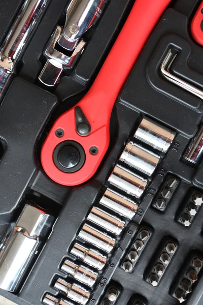 Tool kit for the mechanic — Stock Photo, Image