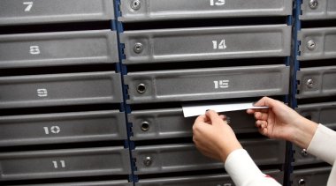 numaralı posta kutuları kümesi