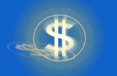 sembol, ABD Doları imzala 