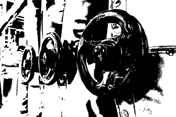 Ασπρόμαυρη Απεικόνιση Μια Ποικιλία Από Βαλβίδες Διακοπής Λειτουργίας Βαλβίδες Για — Φωτογραφία Αρχείου