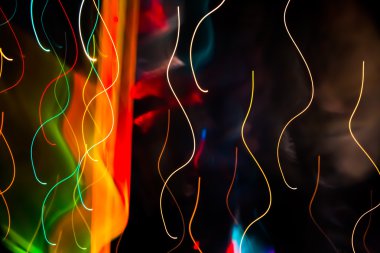 yavaş çekim hızı ışık