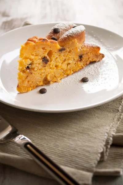 Kürbiskuchen — Stockfoto