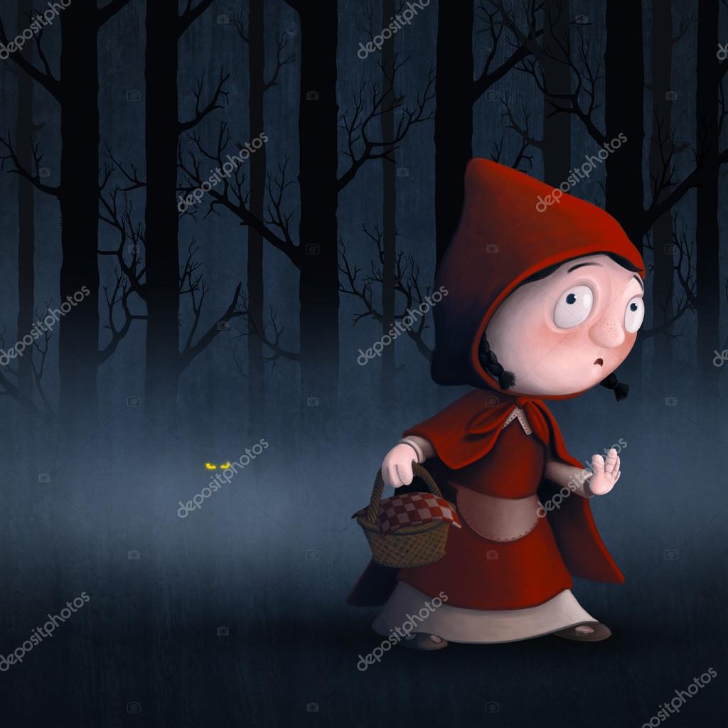 Little Red Riding Hood — Stock Photo © jordygraph 18388487