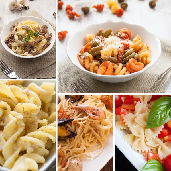 Pasta sammansättning — Stockfoto